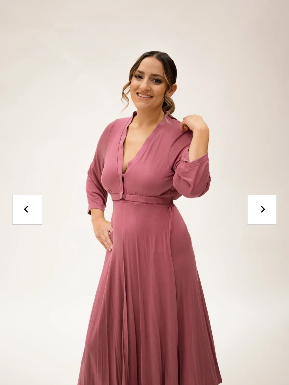 Lila Birth and Postpartum Gown